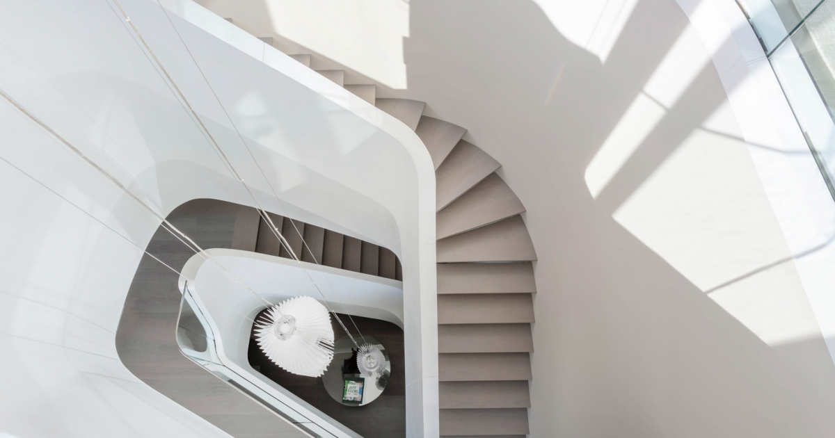 ASTOUND Group | Zaha Hadid Architects | Penthouse 37 Staircase